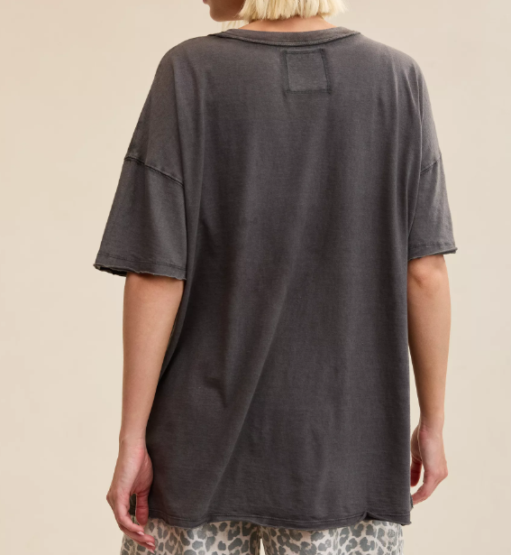 Vintage Washed Bugs Bunny Print Short‑Sleeve T‑Shirt for Women
